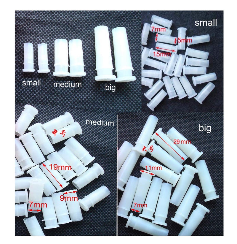SICODA 60 pcs Squeakers for Pet Toy Balls Replacement,Pip Squeaky Shoes Squeakers,Reed Shoes Whistle,Toy Repair Noise Maker Insert Replace - Image 3
